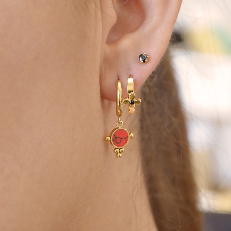 Pendientes piedra BPE707 - Anartxy