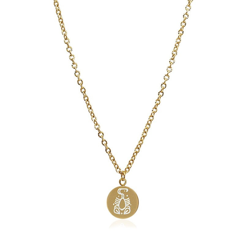 Collar Horóscopos Dorado ESCORPIO Anartxy
