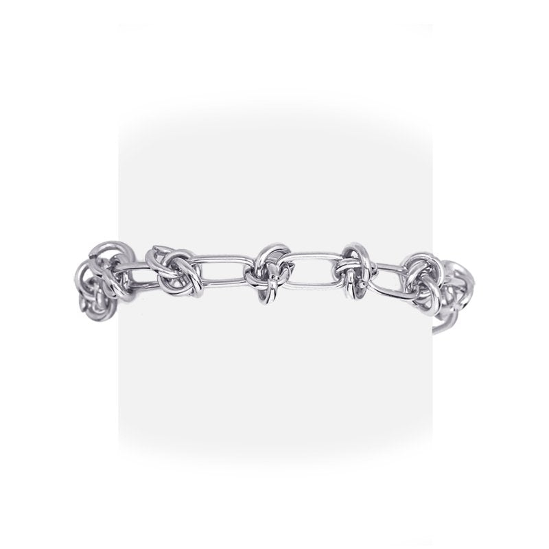 Pulsera nudos acero anartxy