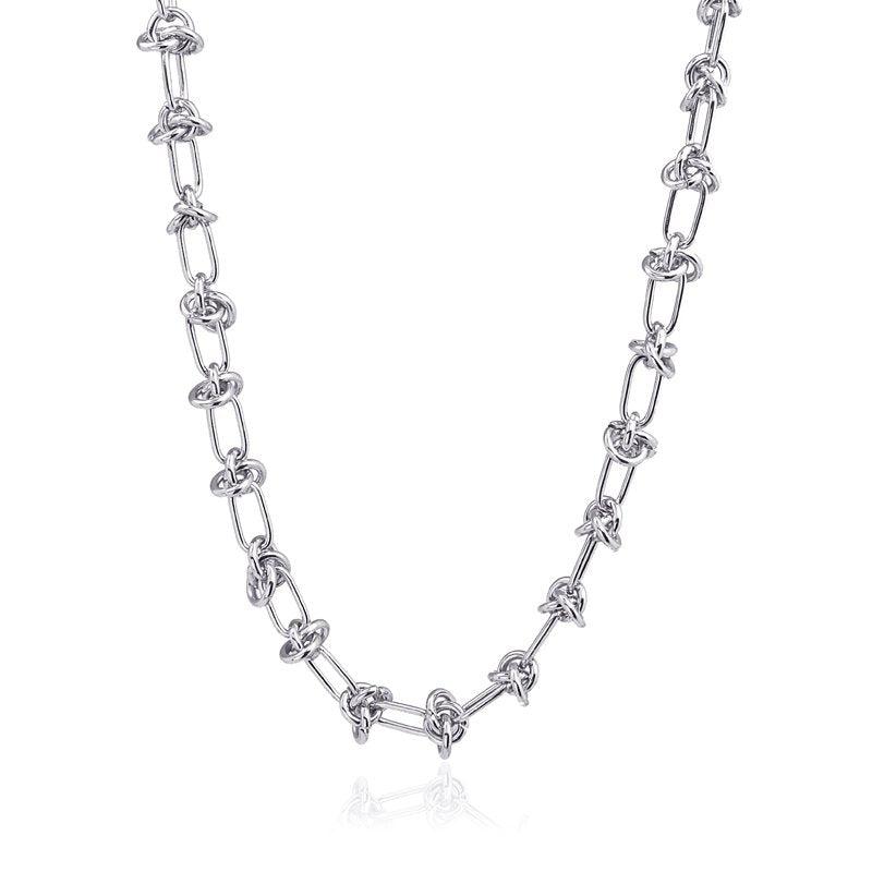 Collar nudos acero