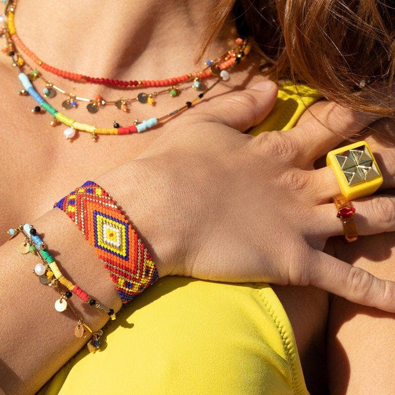 pulsera abalorios