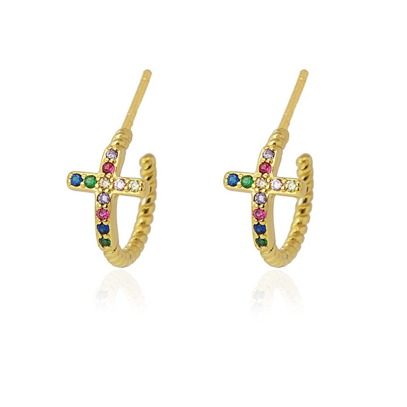 Gumala mini silver hoops