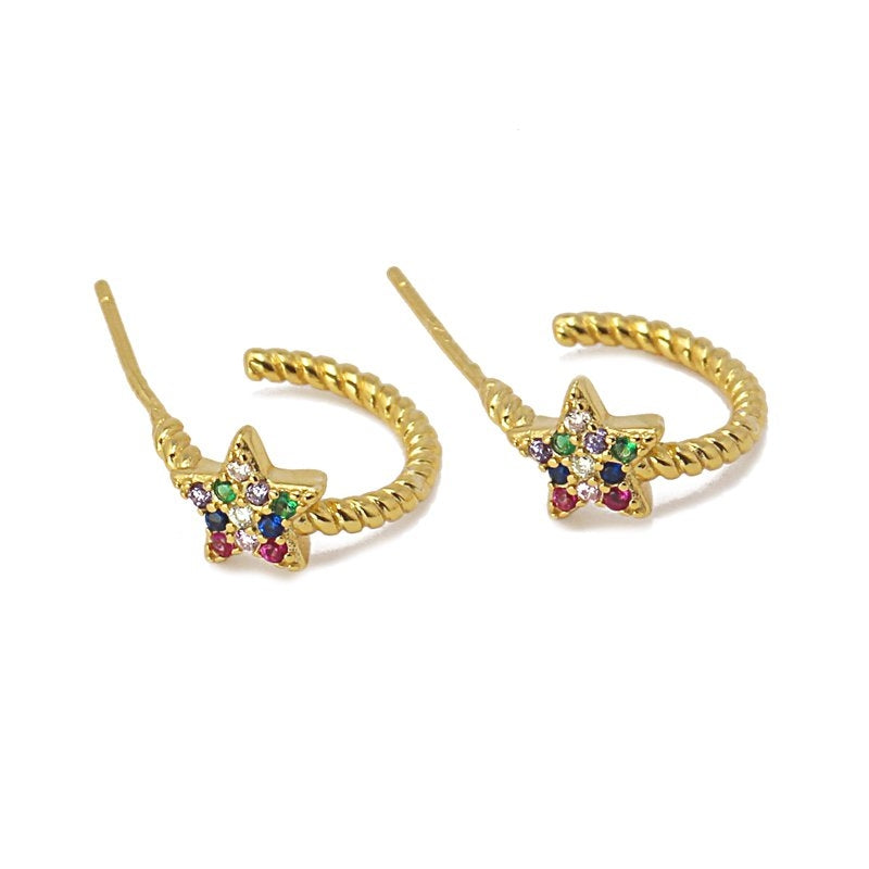 Mini aros plata Homam