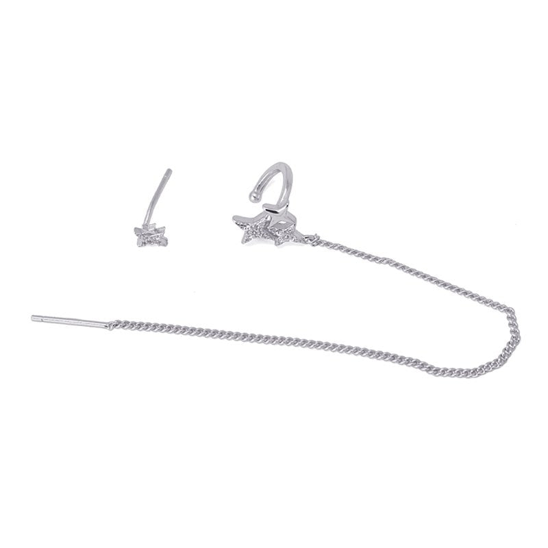 Pendientes plata Gladis