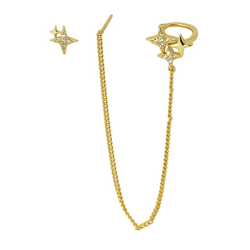 Pendientes plata Gladis