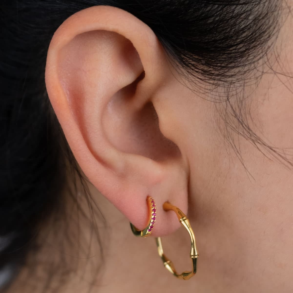 Errai silver mini hoops