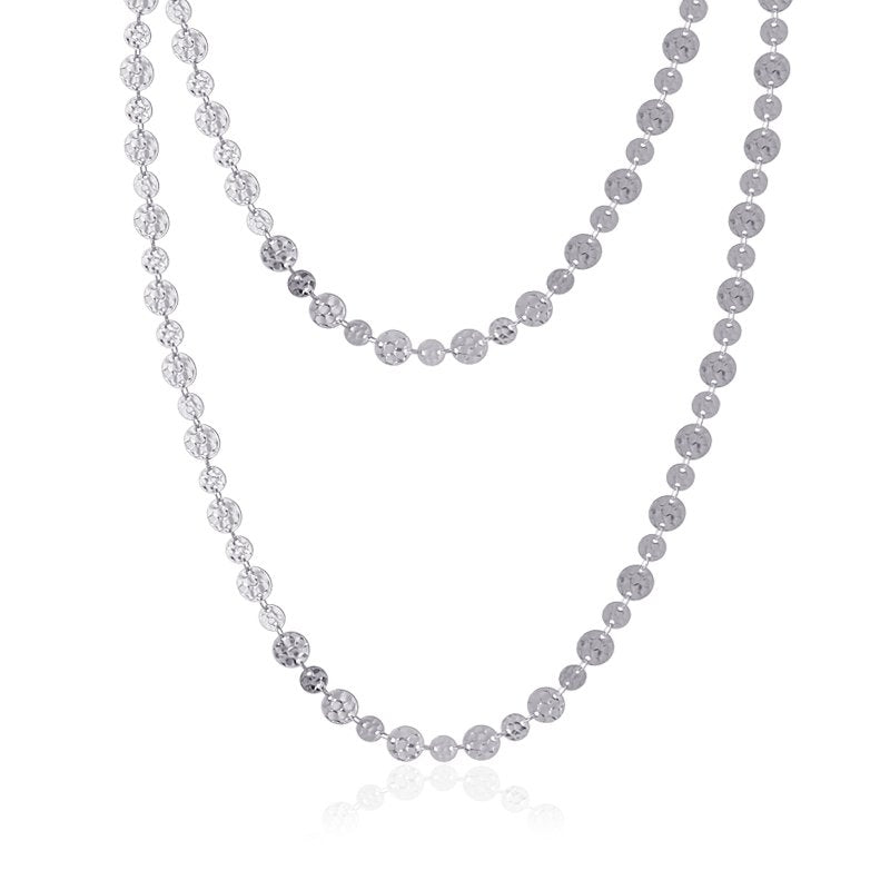 Collar círculos 2 anartxy abalorios martelé