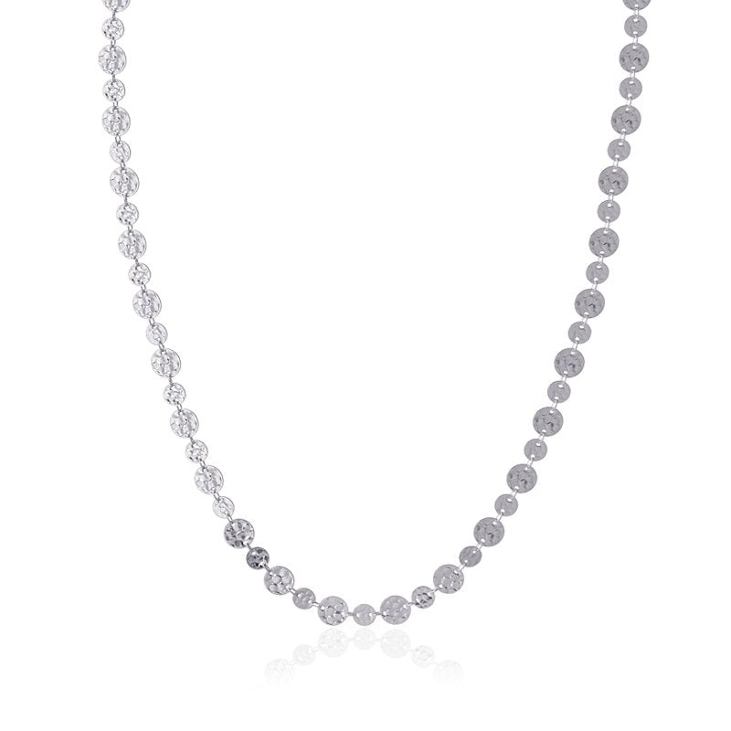 Collar círculos anartxy abalorios martelé