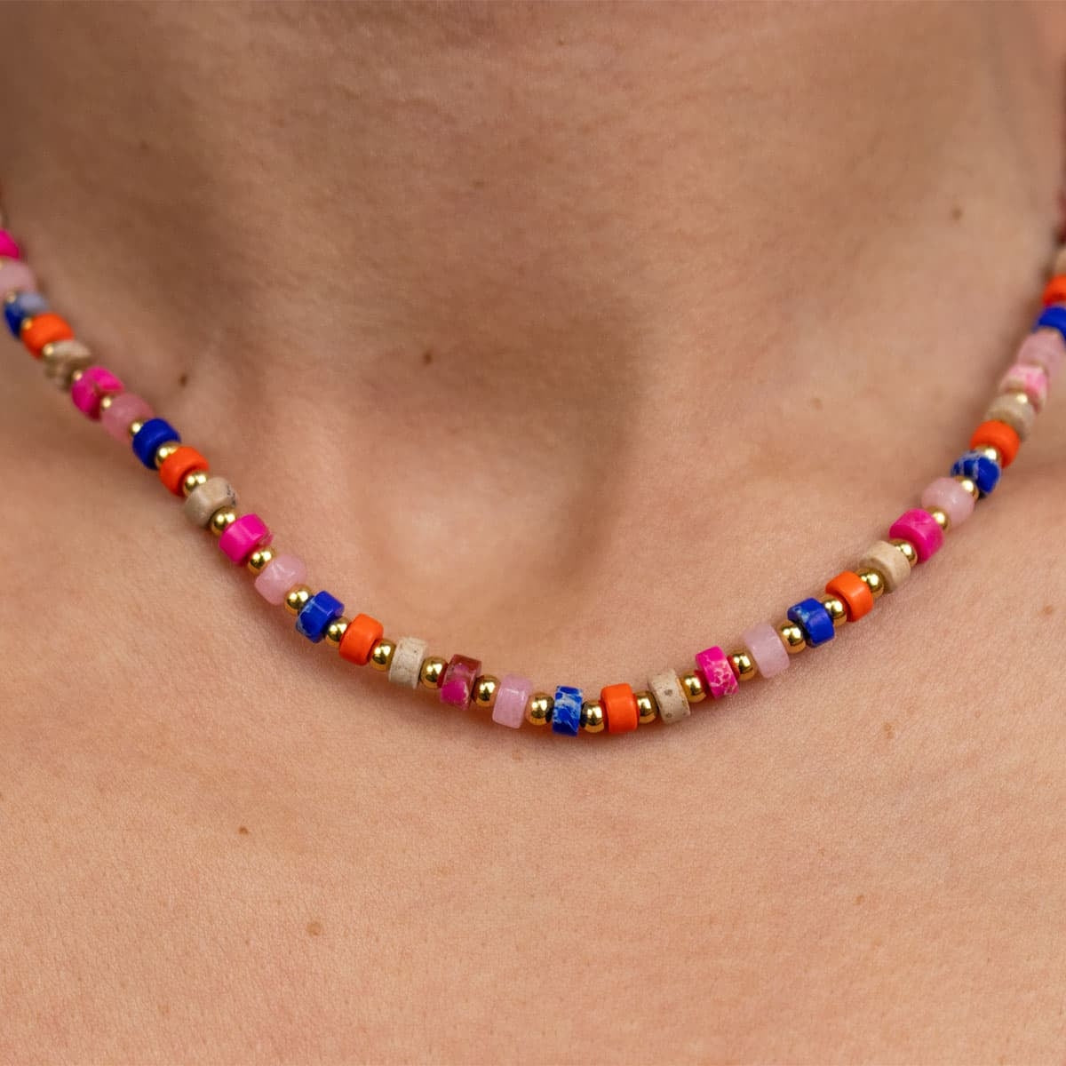 Collar acero quirúrgico color