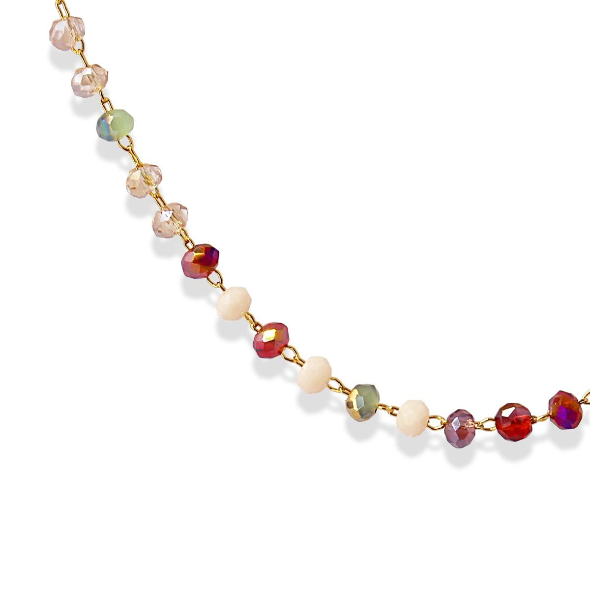 collar acero cristal anartxy 3mm