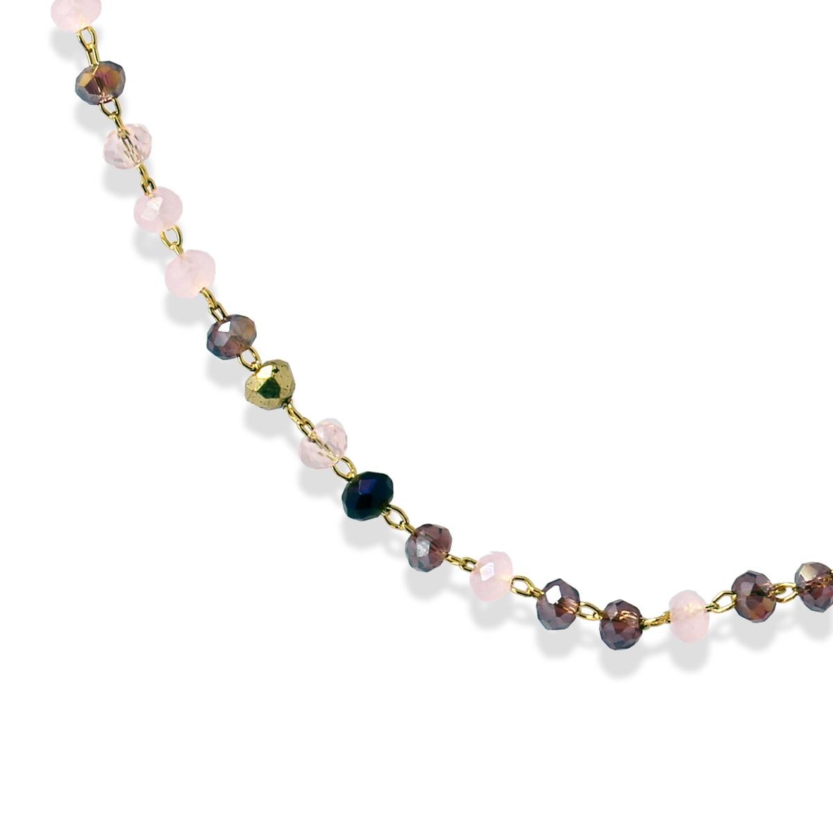 collar acero cristal 3mm
