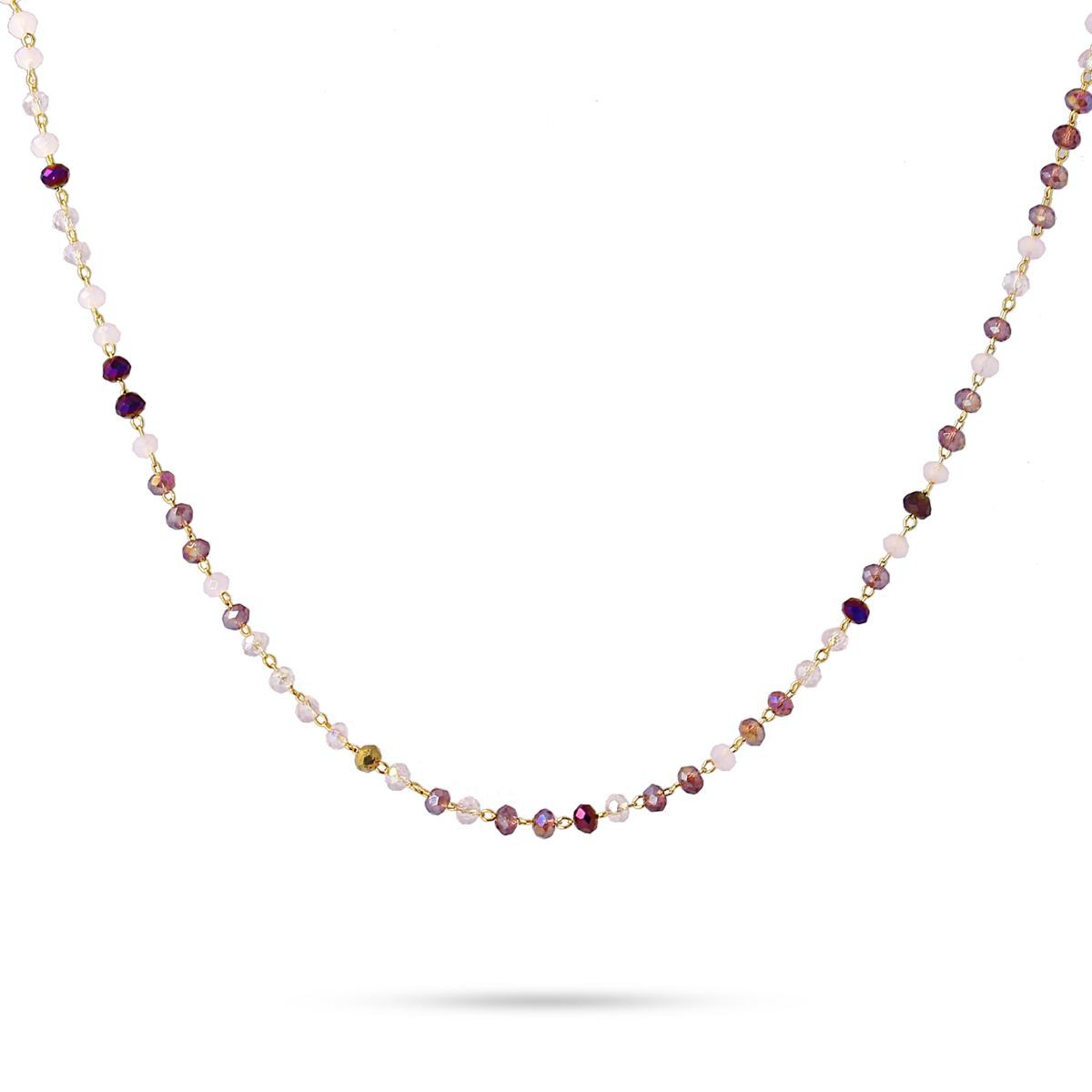 collar acero cristal color 3mm