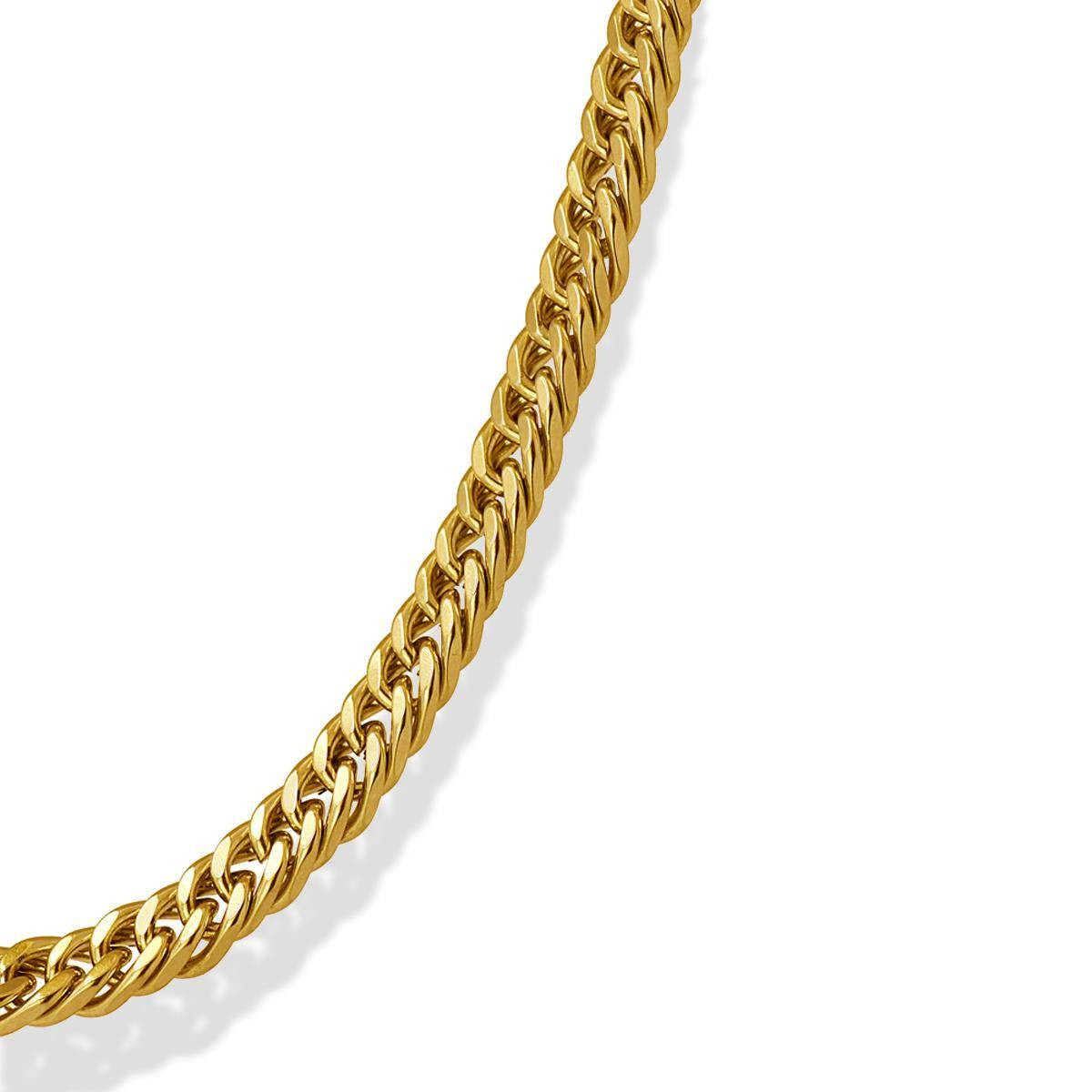 collar acero hombre anartxy dorado