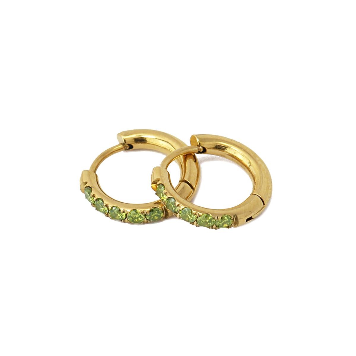 Glitter mini hoops