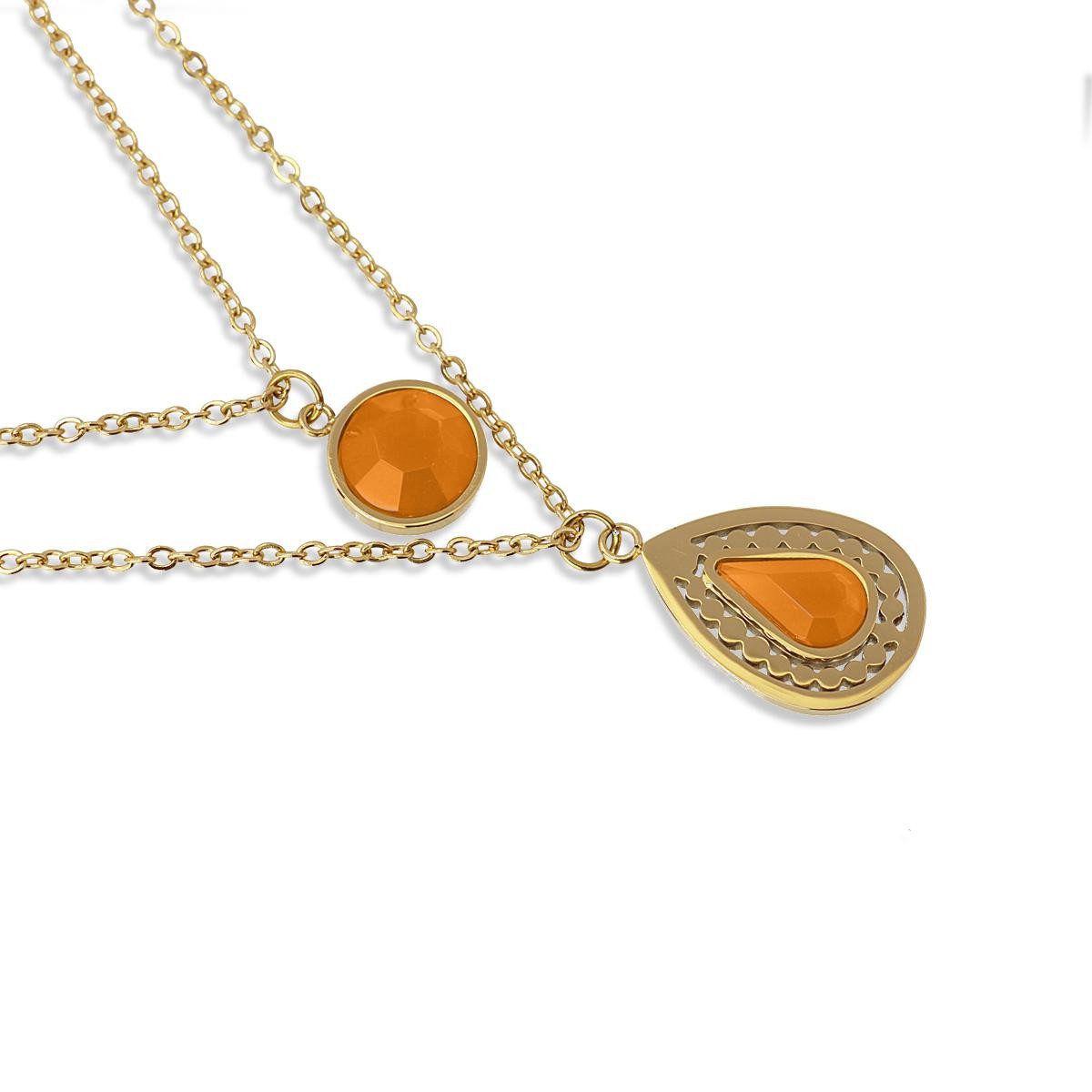 Petunias Necklace