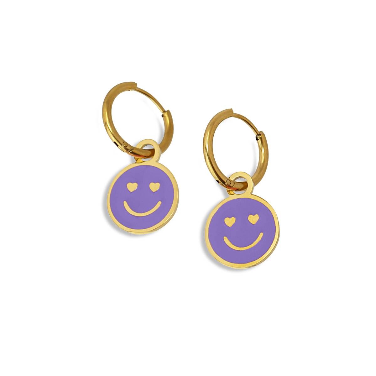 Smile mini hoops