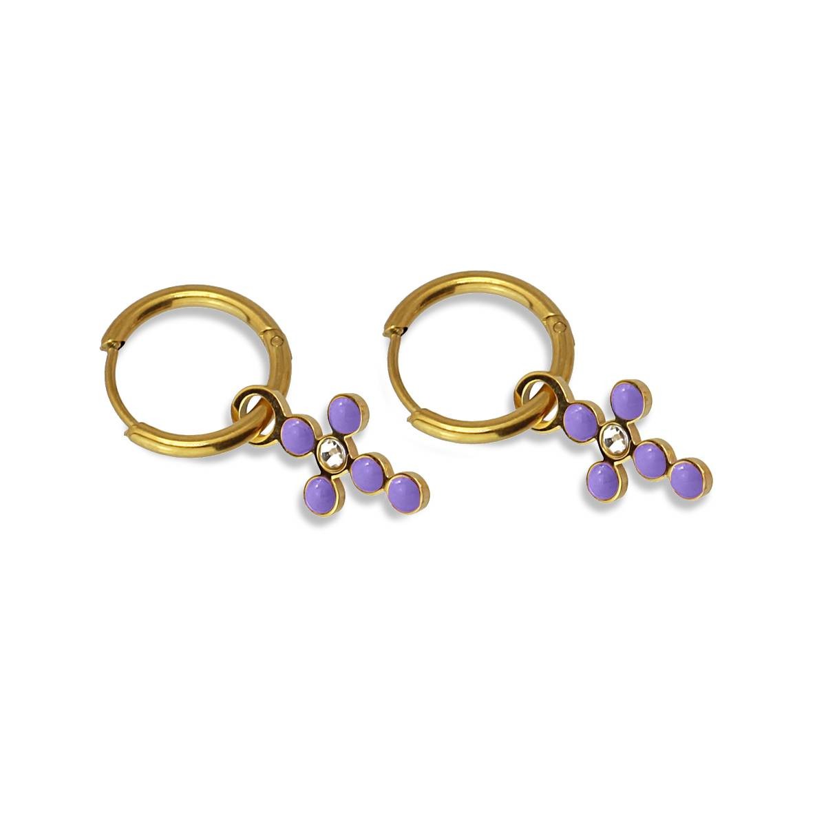 Mini cross hoops