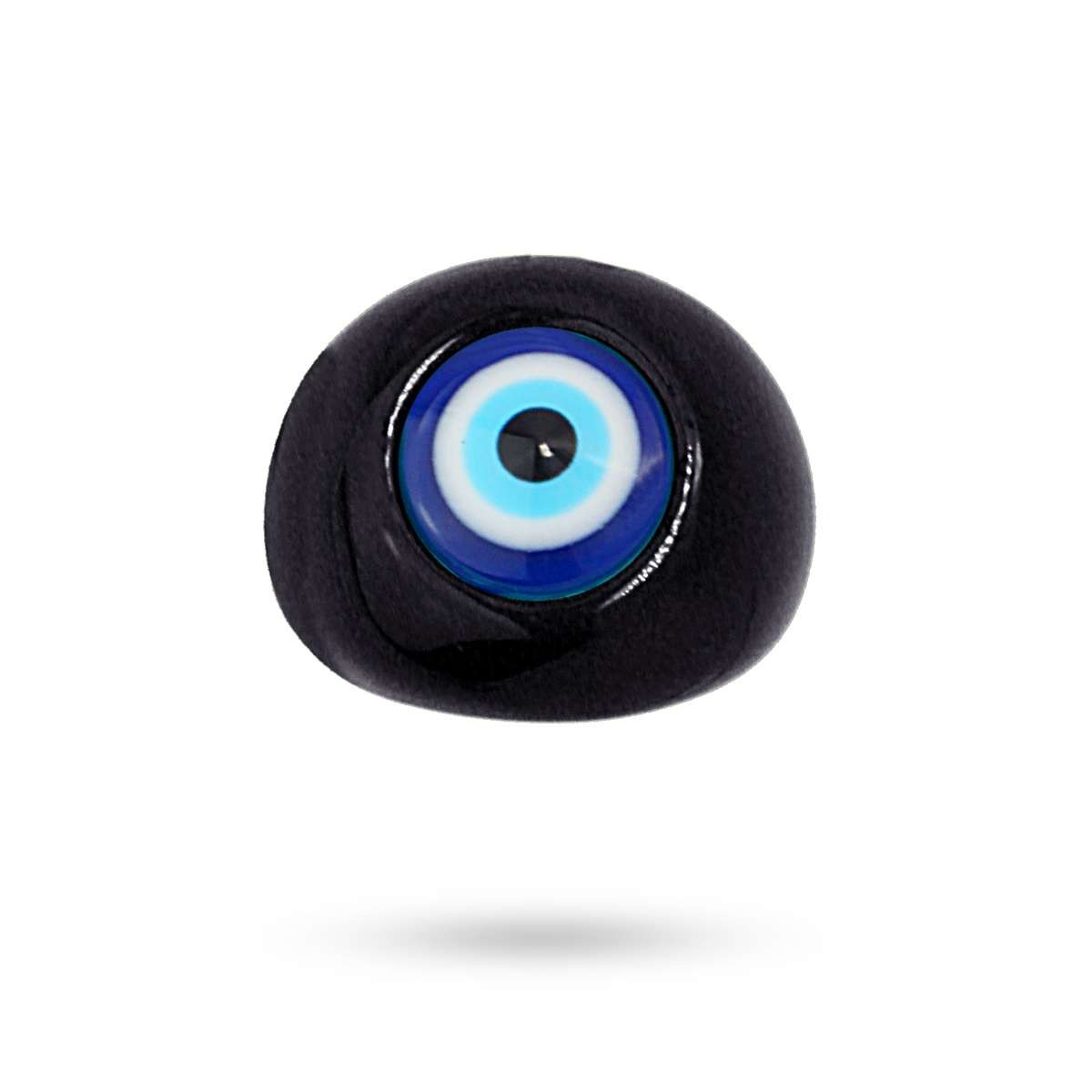 anillo ojo turco plastico reciclado anartxy negro