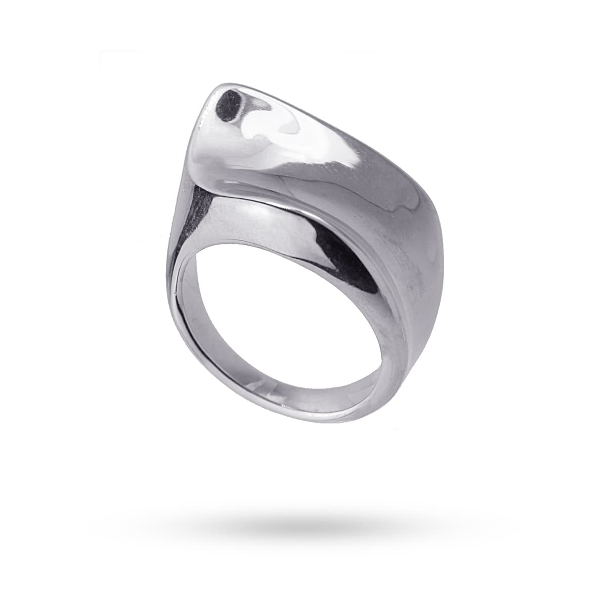 anillo acero quirúrgico diseño organico 2