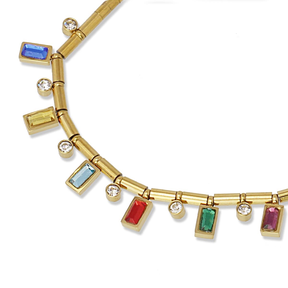 Pulsera circonitas color BPU592 combinado