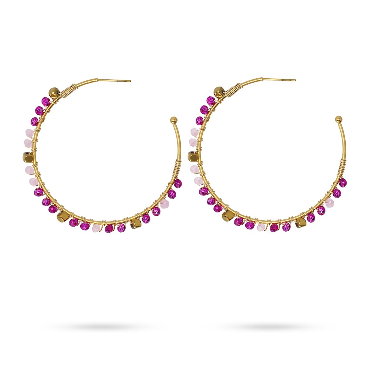 Pendientes Mamoré Rosa Anartxy