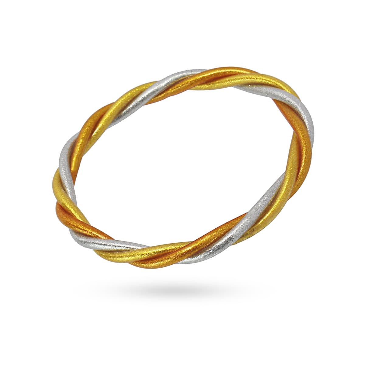 Pulsera circular vinilo purpurina color anartxy combinado 2