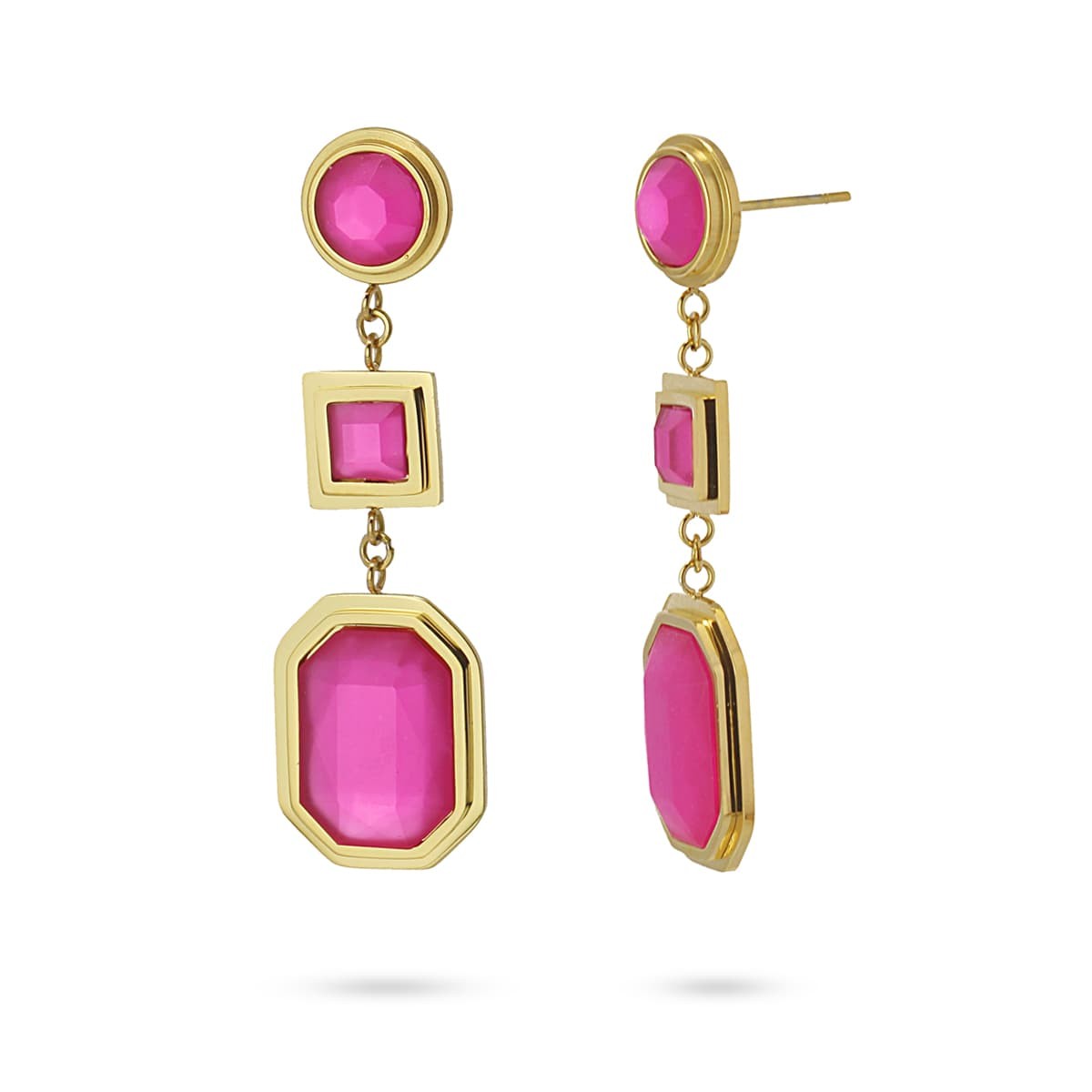 Adelfa long earrings
