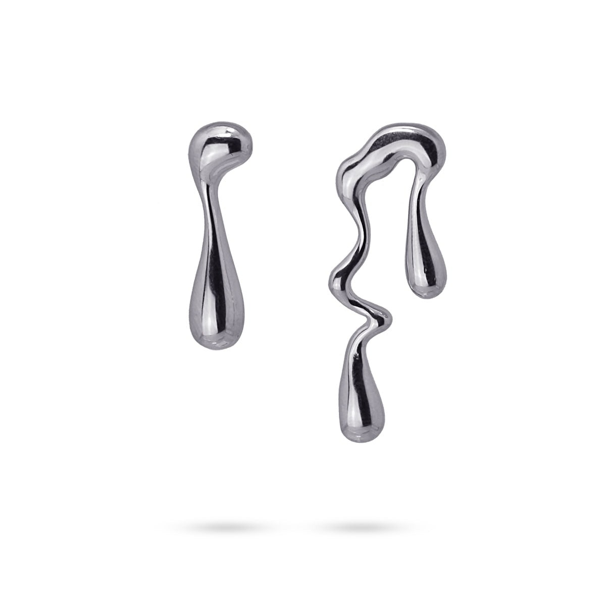 Pendientes gotas CPE218 plata anartxy