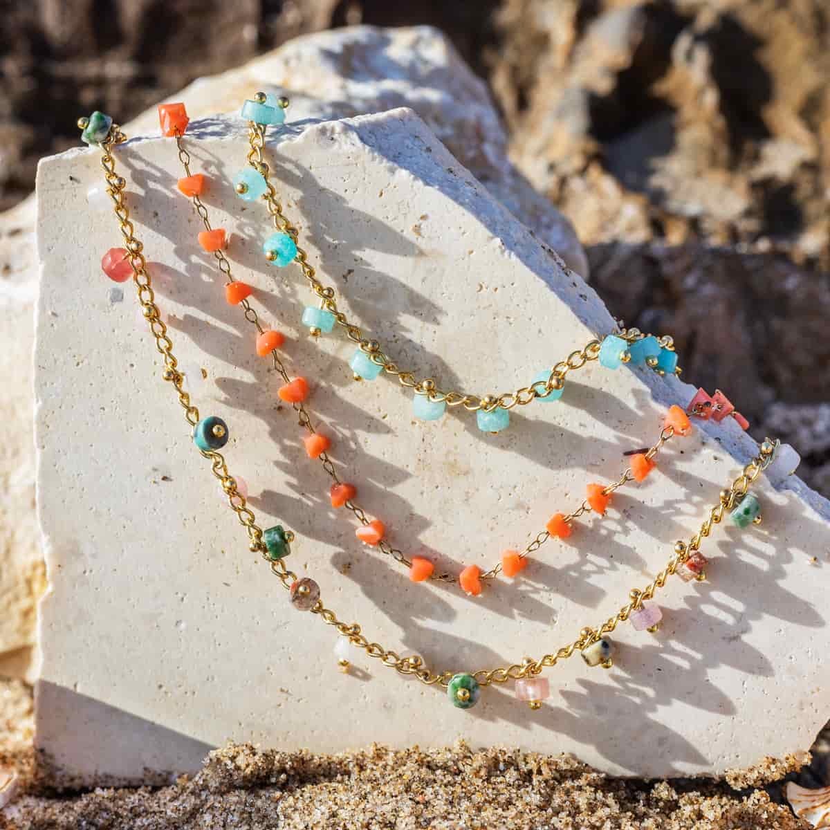 Collar piedra natural BCO459