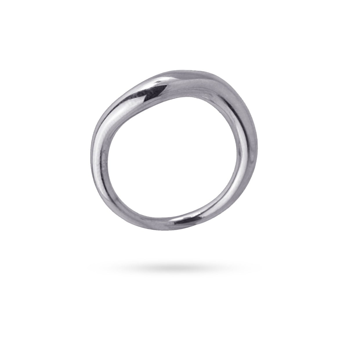 Anillo fuido AAN880 plateado