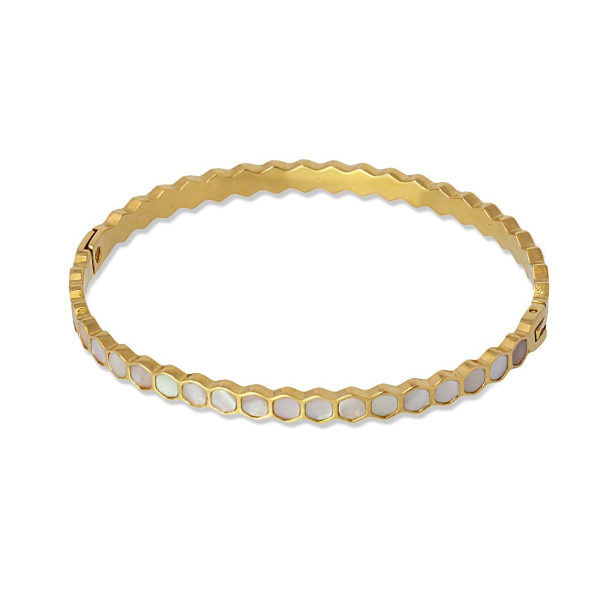 Pulsera panal BPU650 dorado anartxy