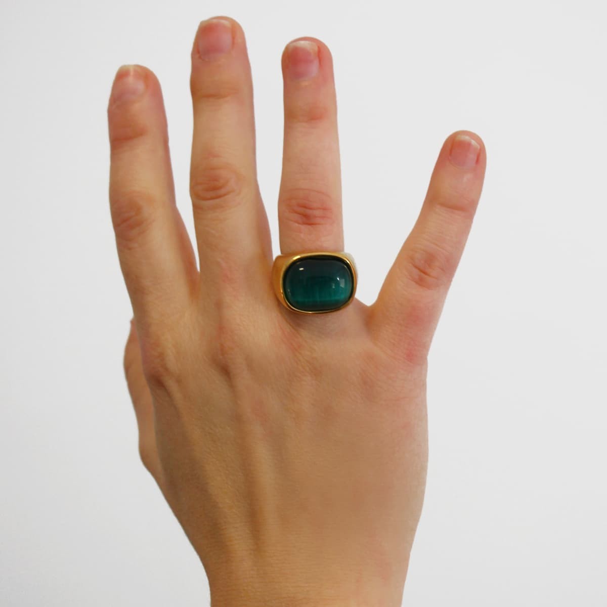 Anillo piedra AAN875 verde
