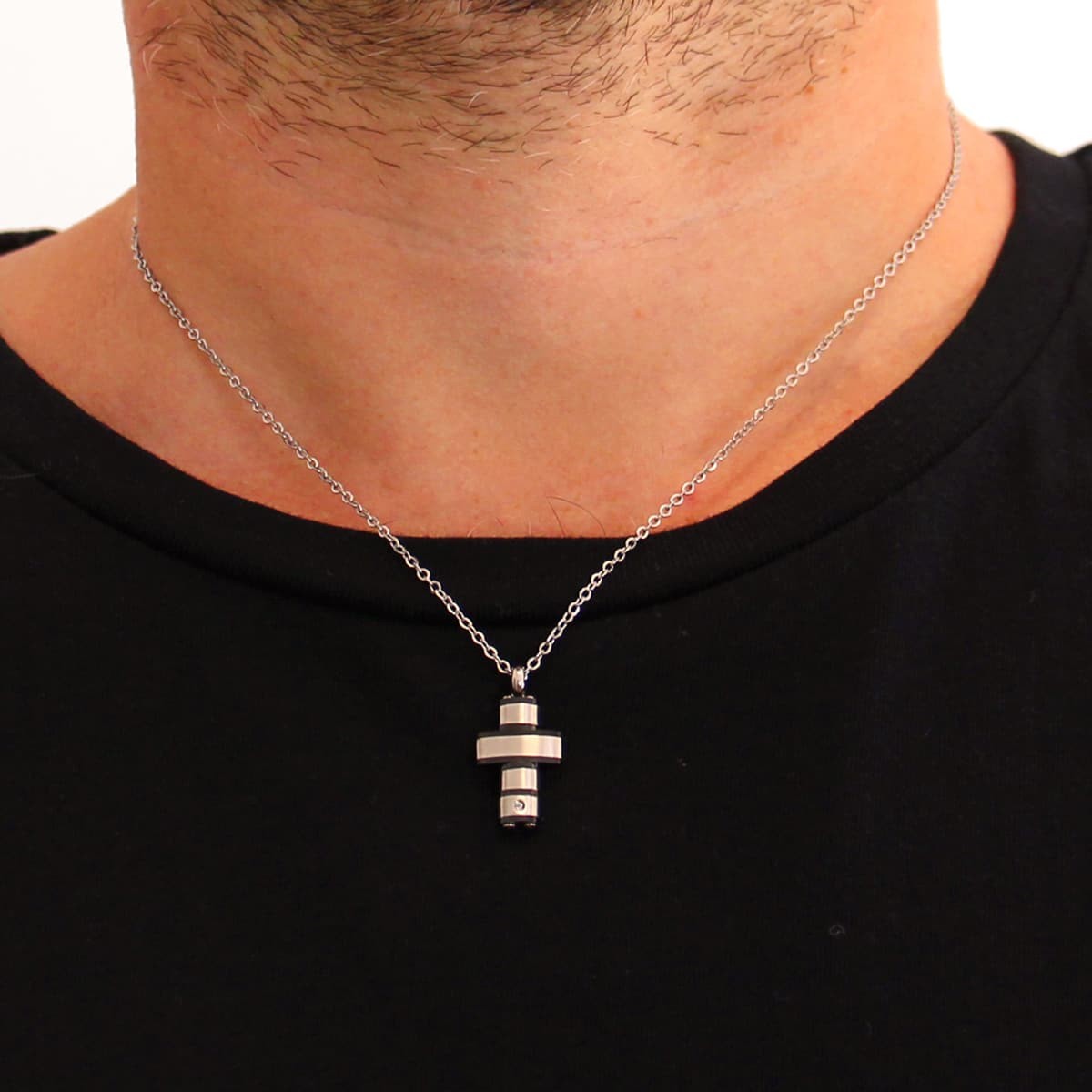 Collar cruz BCO518 anartxy