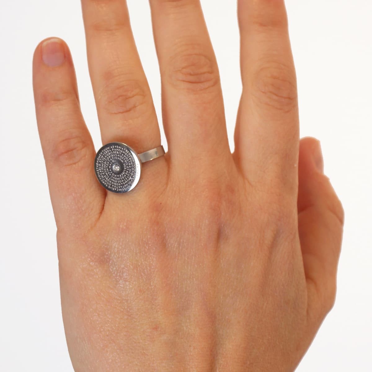 Anillo versículo AAN891pl