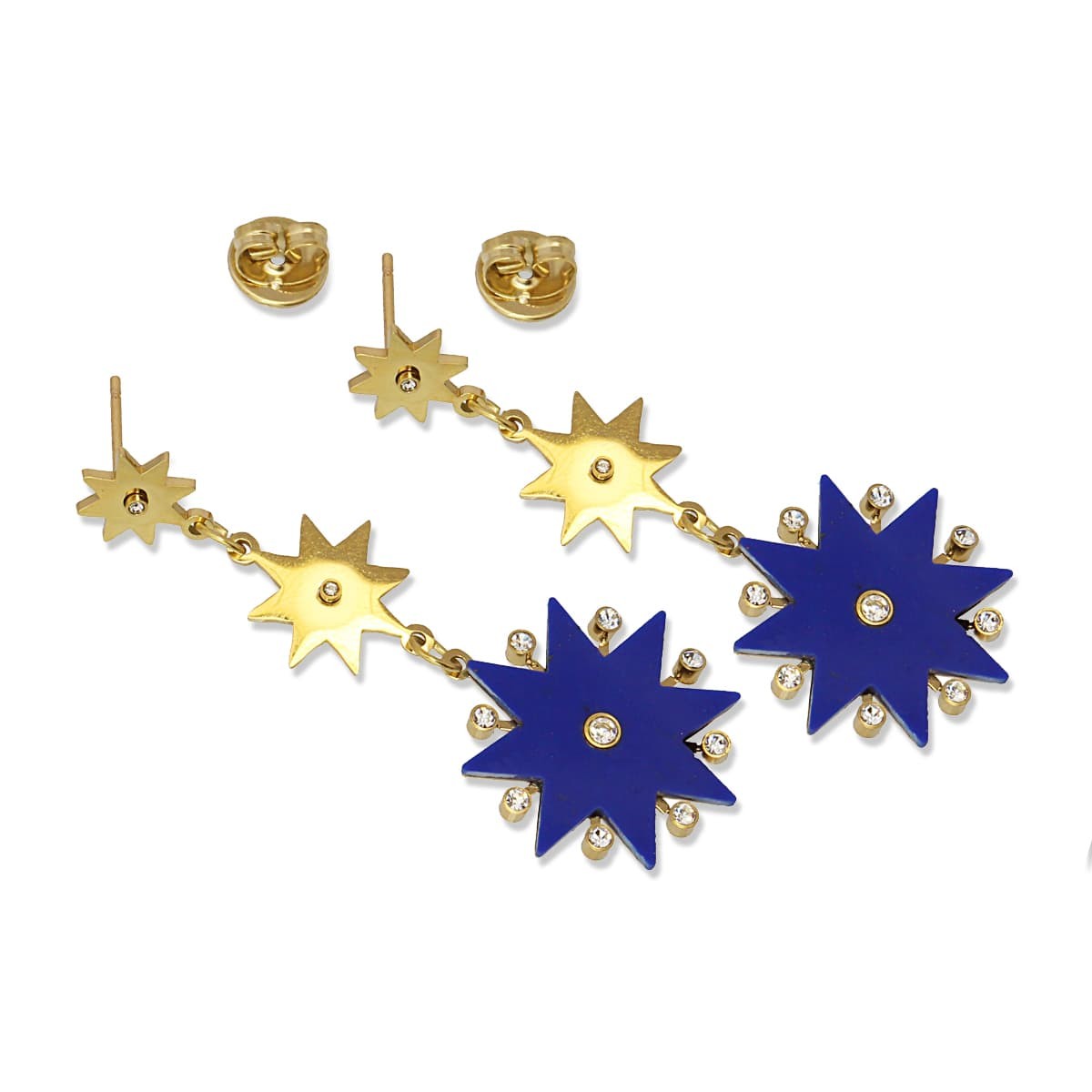 Pendientes Riaza Azul Anartxy