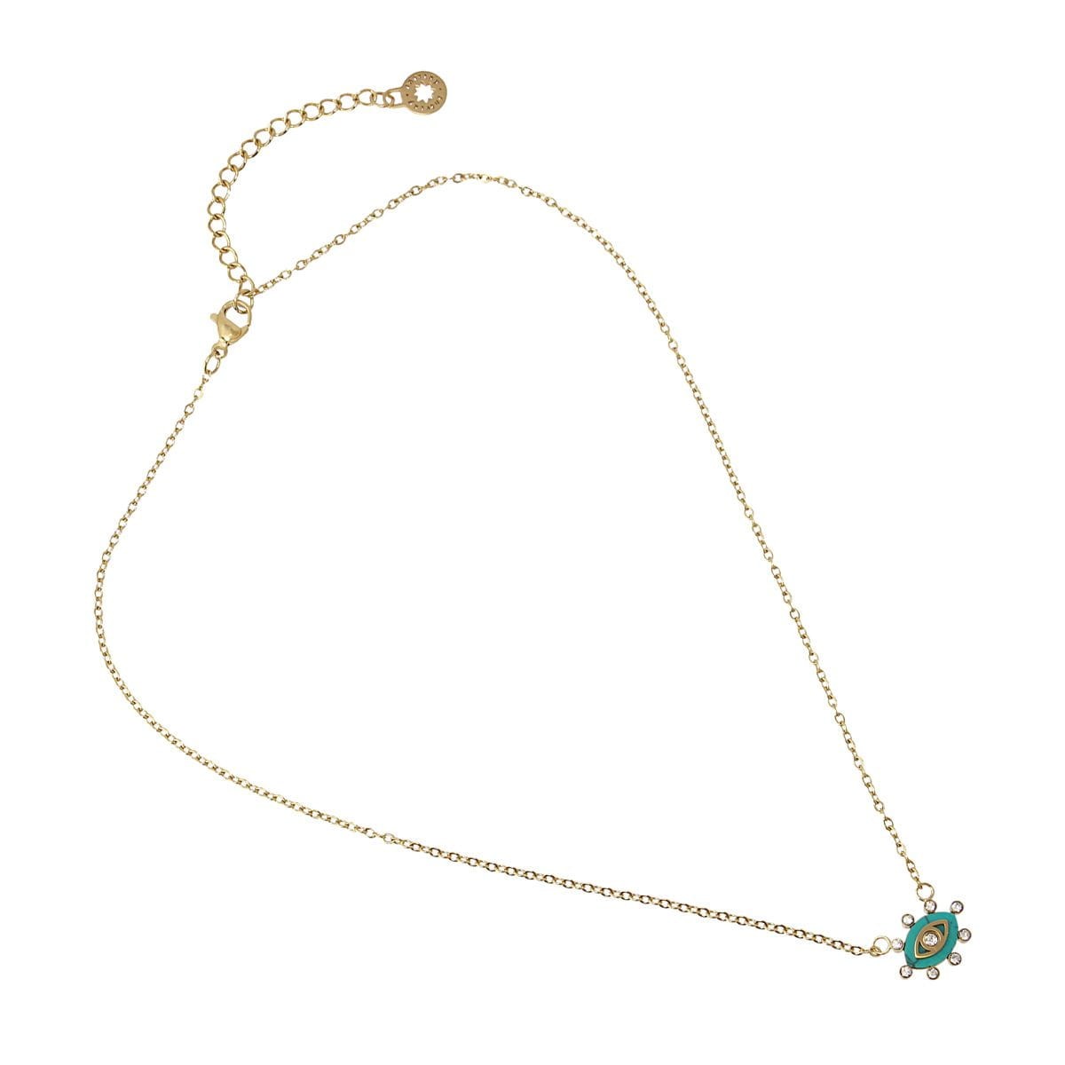 Collar ojo místico piedra