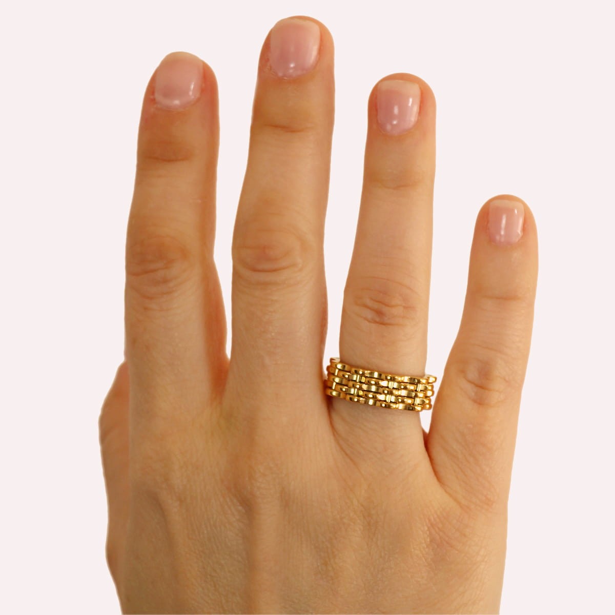 Anillo multicapas AAN920 mujer