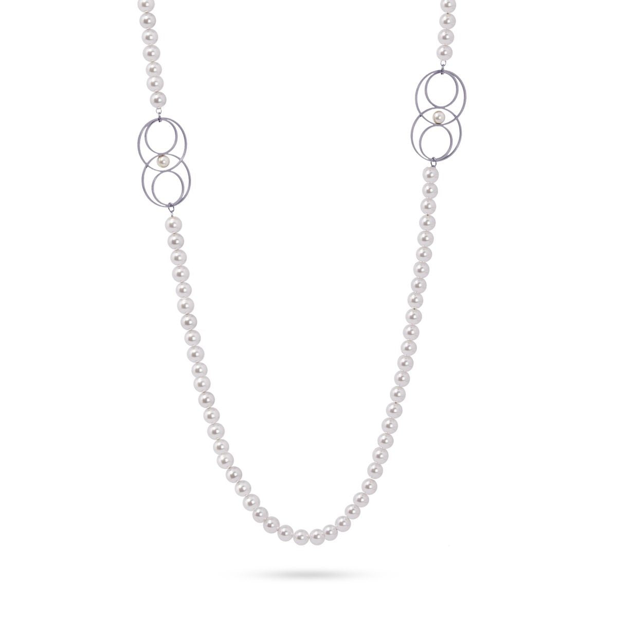Collar perla BCO505 acero