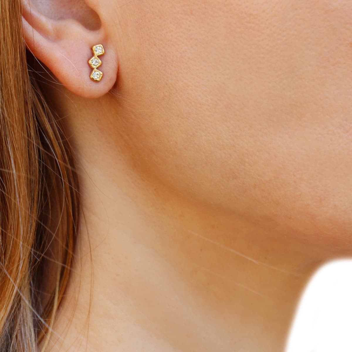 Pendientes circonitas CPE314 mujer