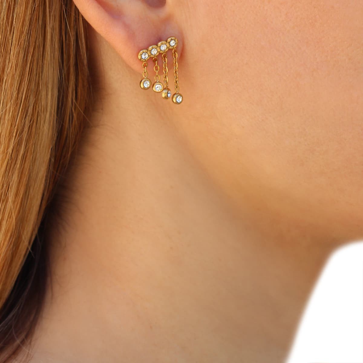 Pendientes multicharm CPE327 mujer