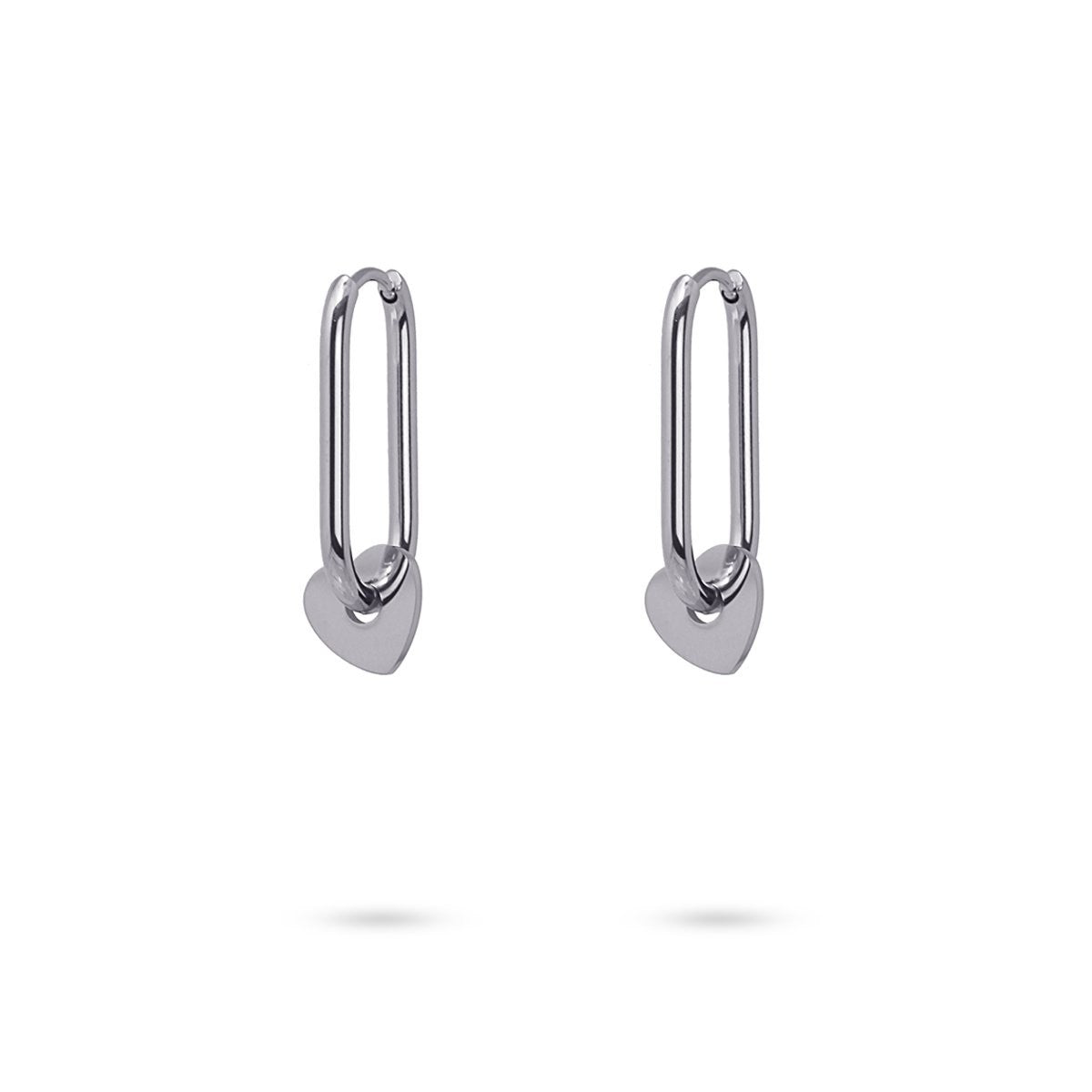 Pendientes abalorio CPE307 acero