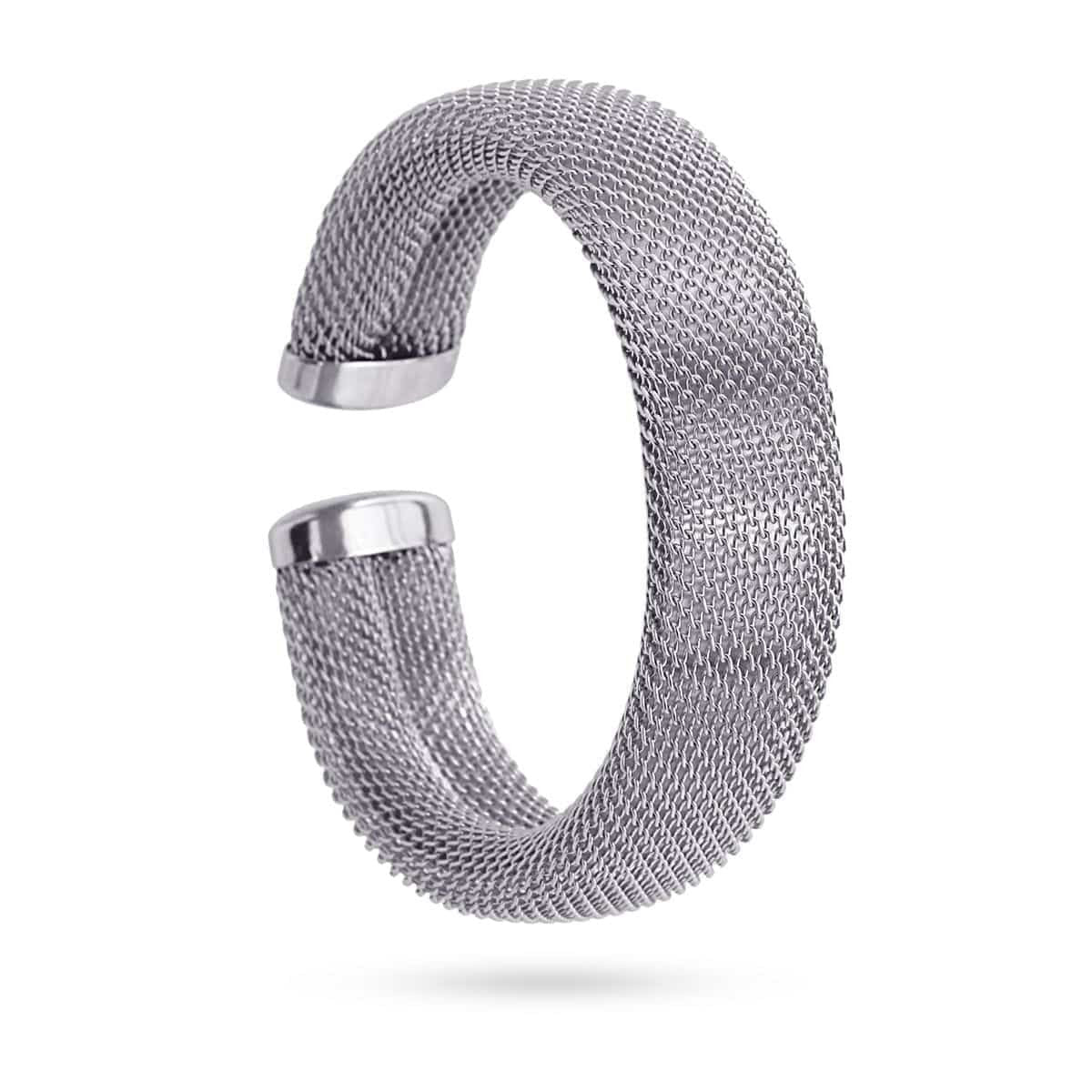 Pulsera malla BPU688 acero