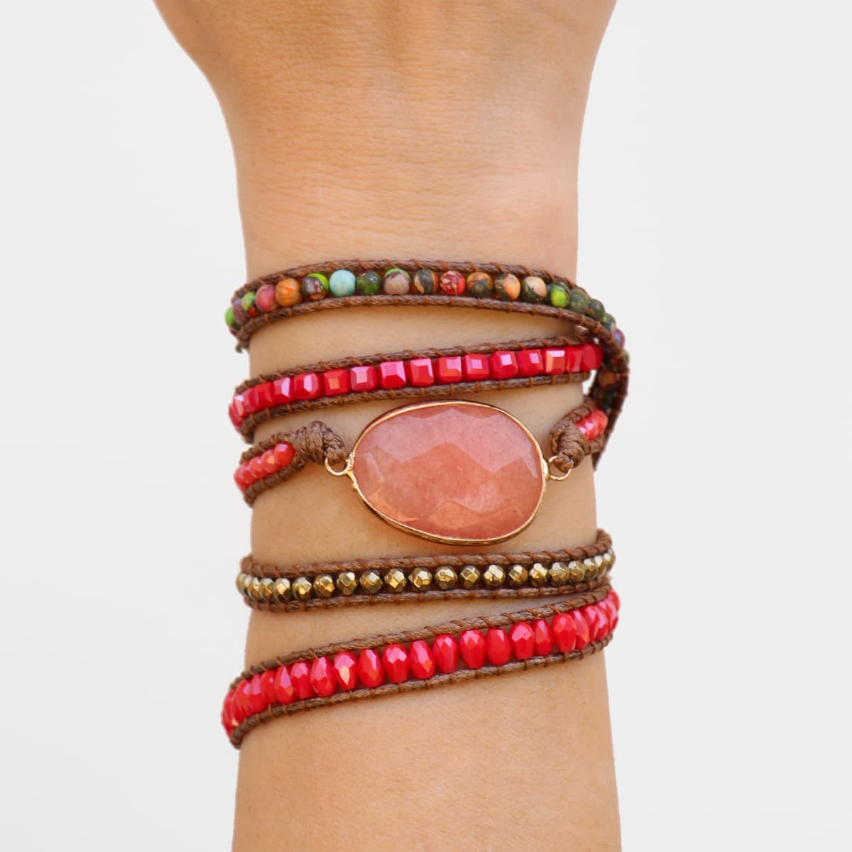 Pulsera wrap BPU672 mujer