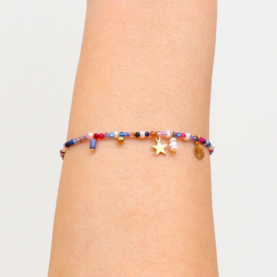 Pulsera abalorios BPU696 mujer