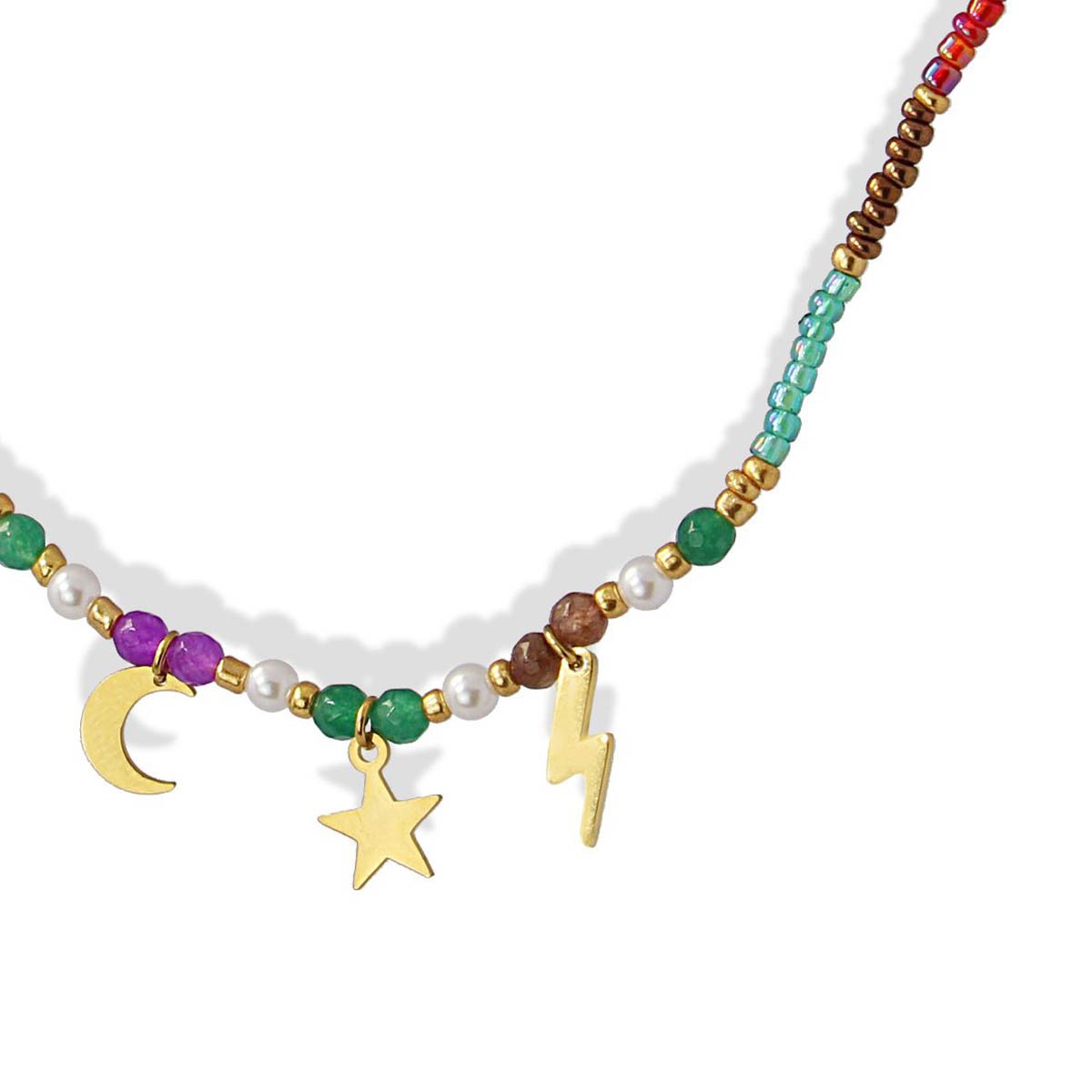 Collar abalorios BCO577 anartxy