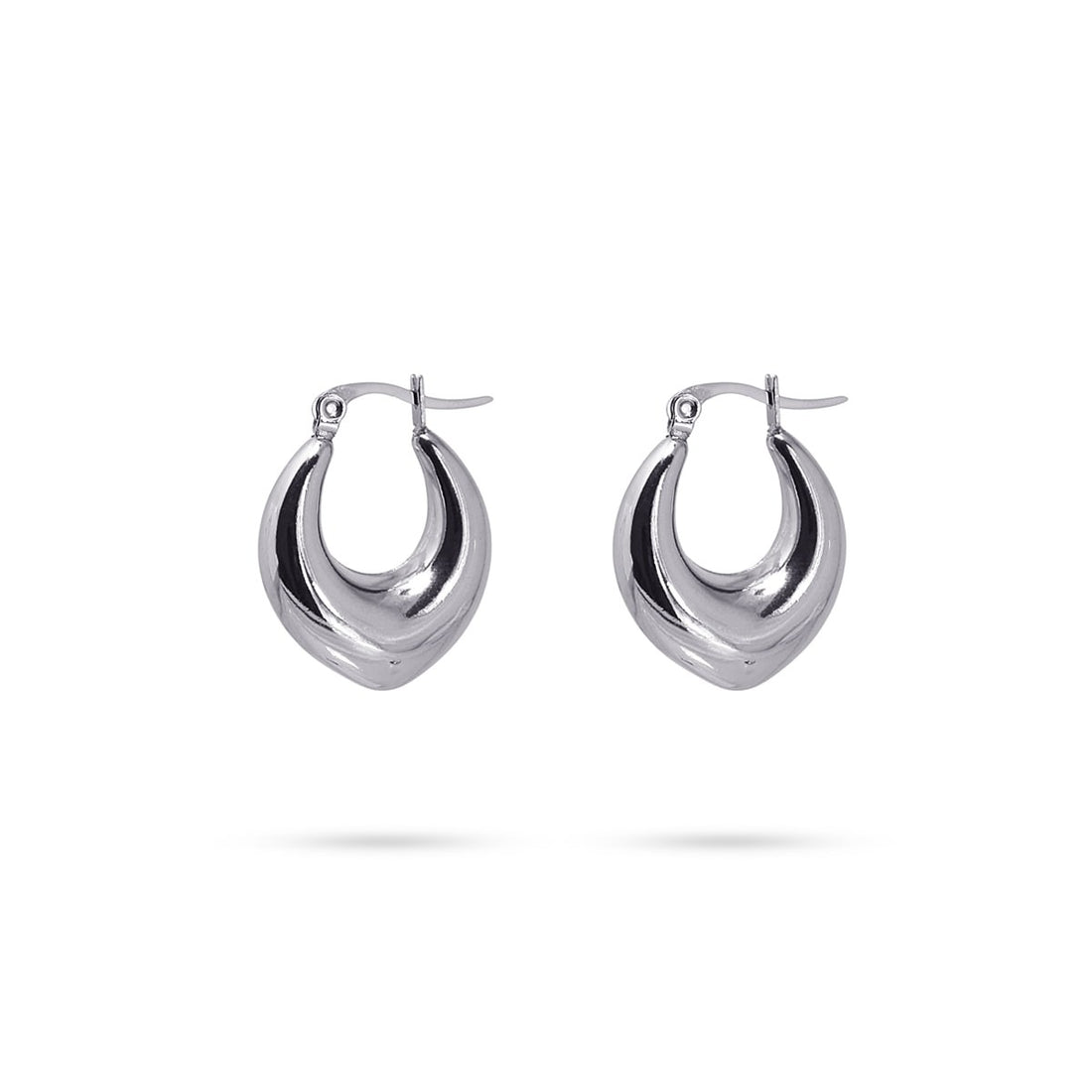 Aros Laila Plateado Anartxy