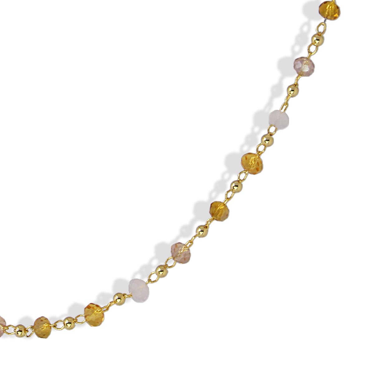 collar corto acero cristal color anartxy ch