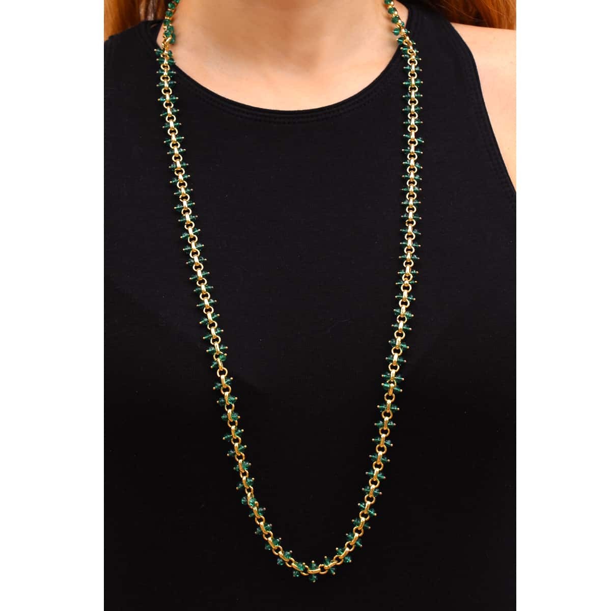 Collar cristal BCO634 mujer