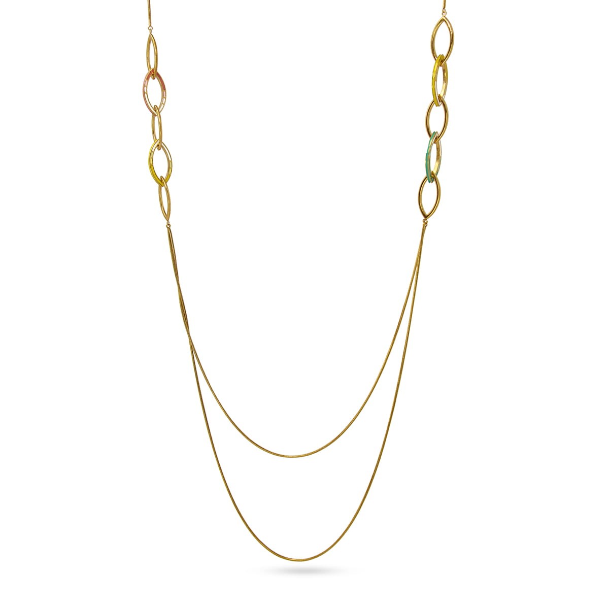Enamel necklace BCO679
