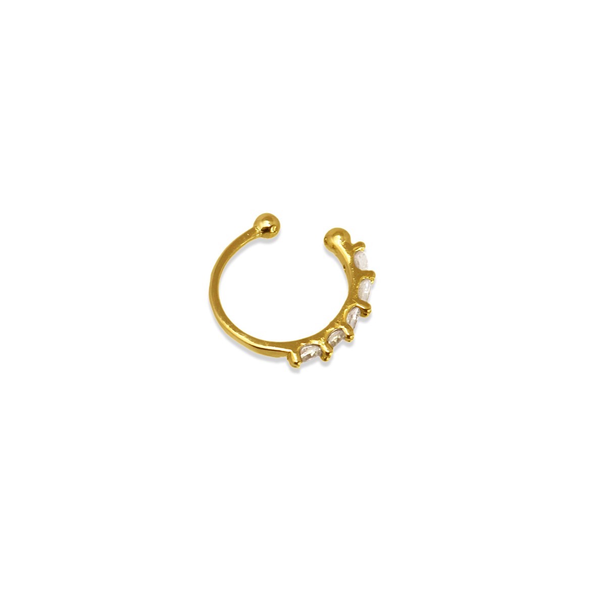 Martina sterling silver piercing